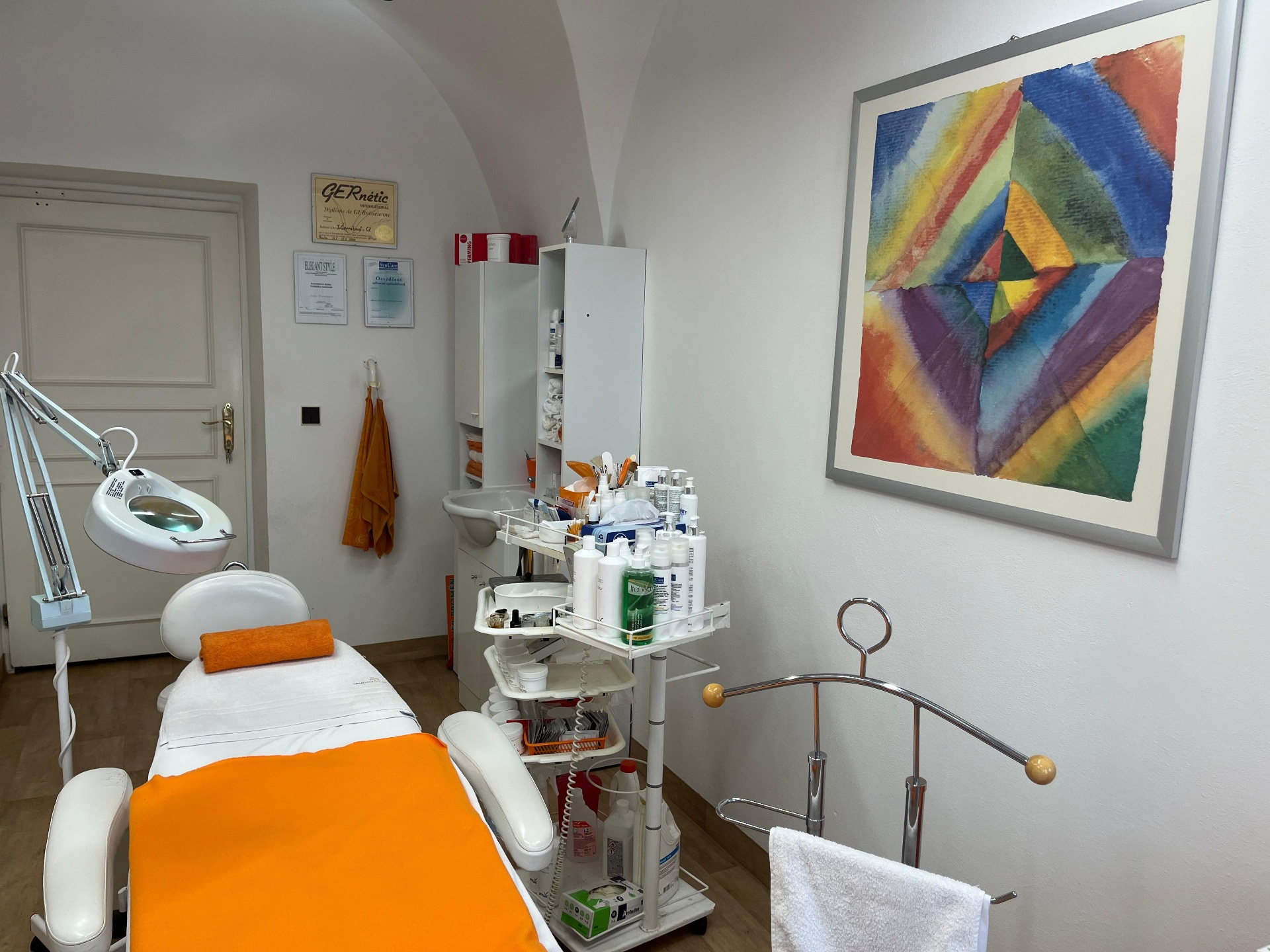 Kosmetické pracoviště Ateliéru proměn v Litoměřicích